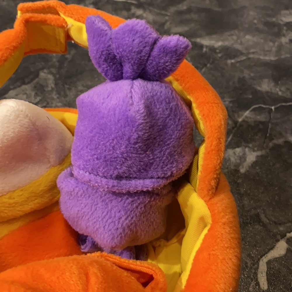 My First Halloween π Peekaboo Plush Basket & Bib - Picture 5 of 14